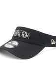 ニューエラ SUN VISOR VINTAGE NYLON ブラック