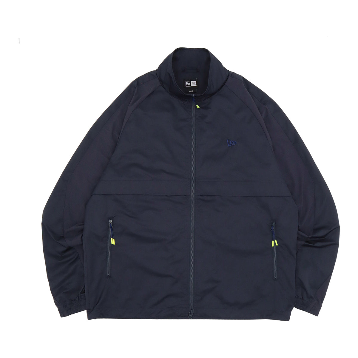 RIENDA GOLF ネイビー Vネックジャケット POLO GOLF インターロック モックネック ジップ