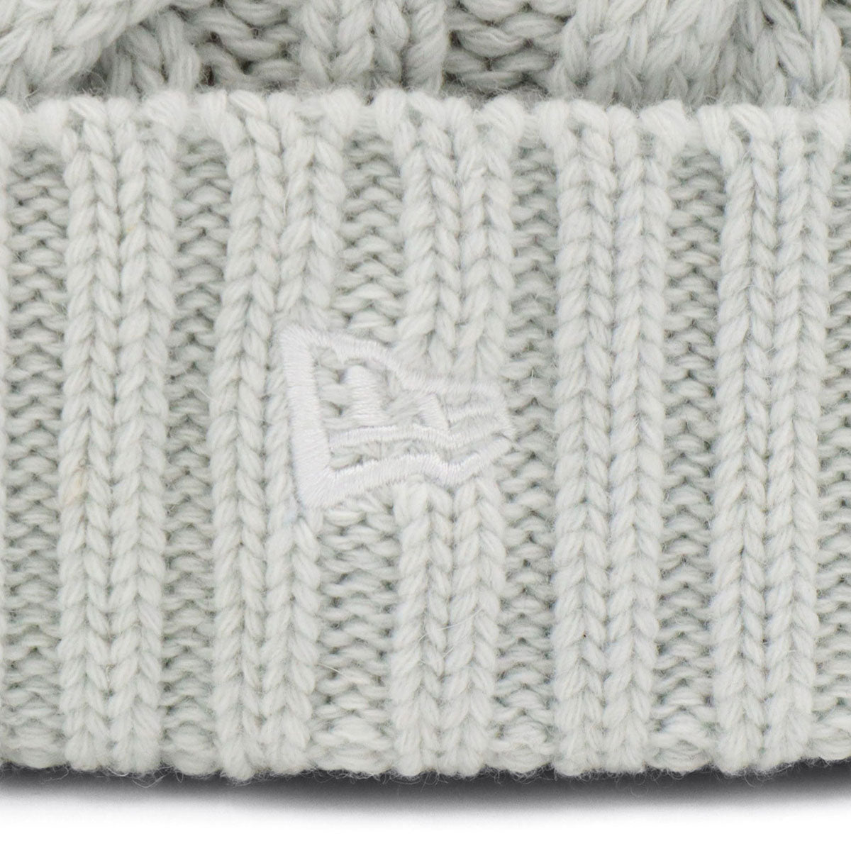 ニューエラ LOWGAUGE CUFF KNIT/WOOL BLEND WOOL BLEND ライトブルー