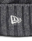 ニューエラ LOWGAUGE CUFF KNIT/WOOL BLEND WOOL BLEND ダークグレー