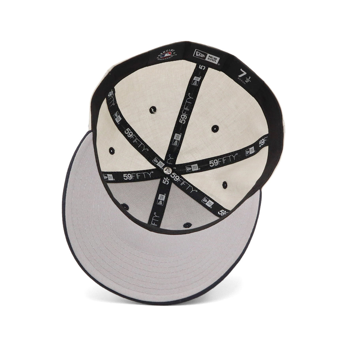 ニューエラ キャップ PRE-CURVED 59FIFTY 2-TONE UNDER VISOR NYライト