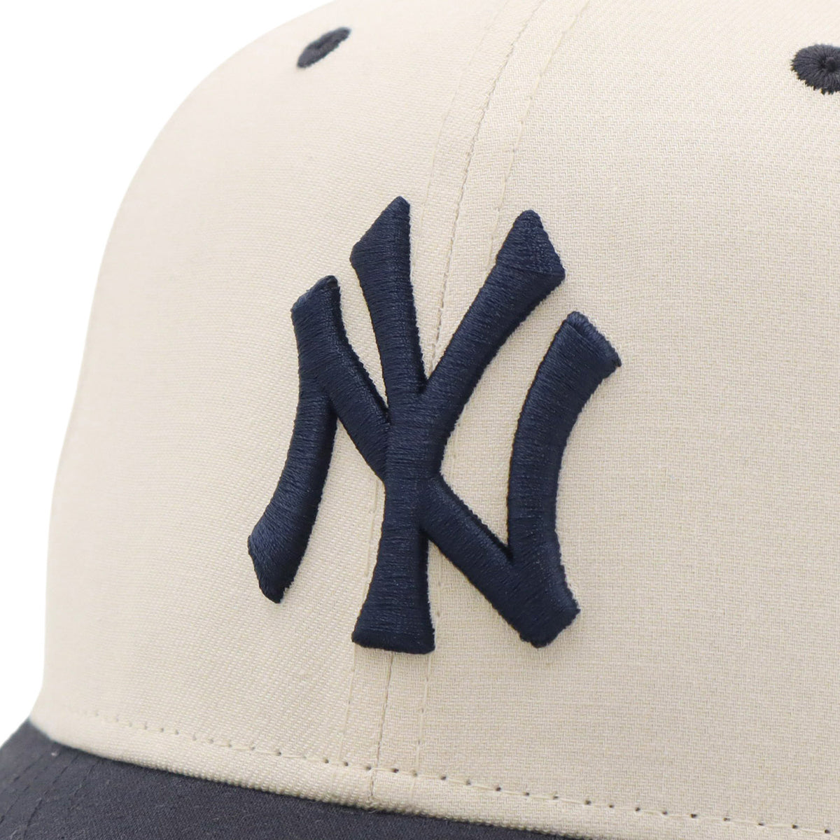 New Era 59FIFTY キャップ 7 1/2 ベージュ/ネイビー ニューエラ キャップ PRE-CURVED 59FIFTY 2-TONE UNDER VISOR NY