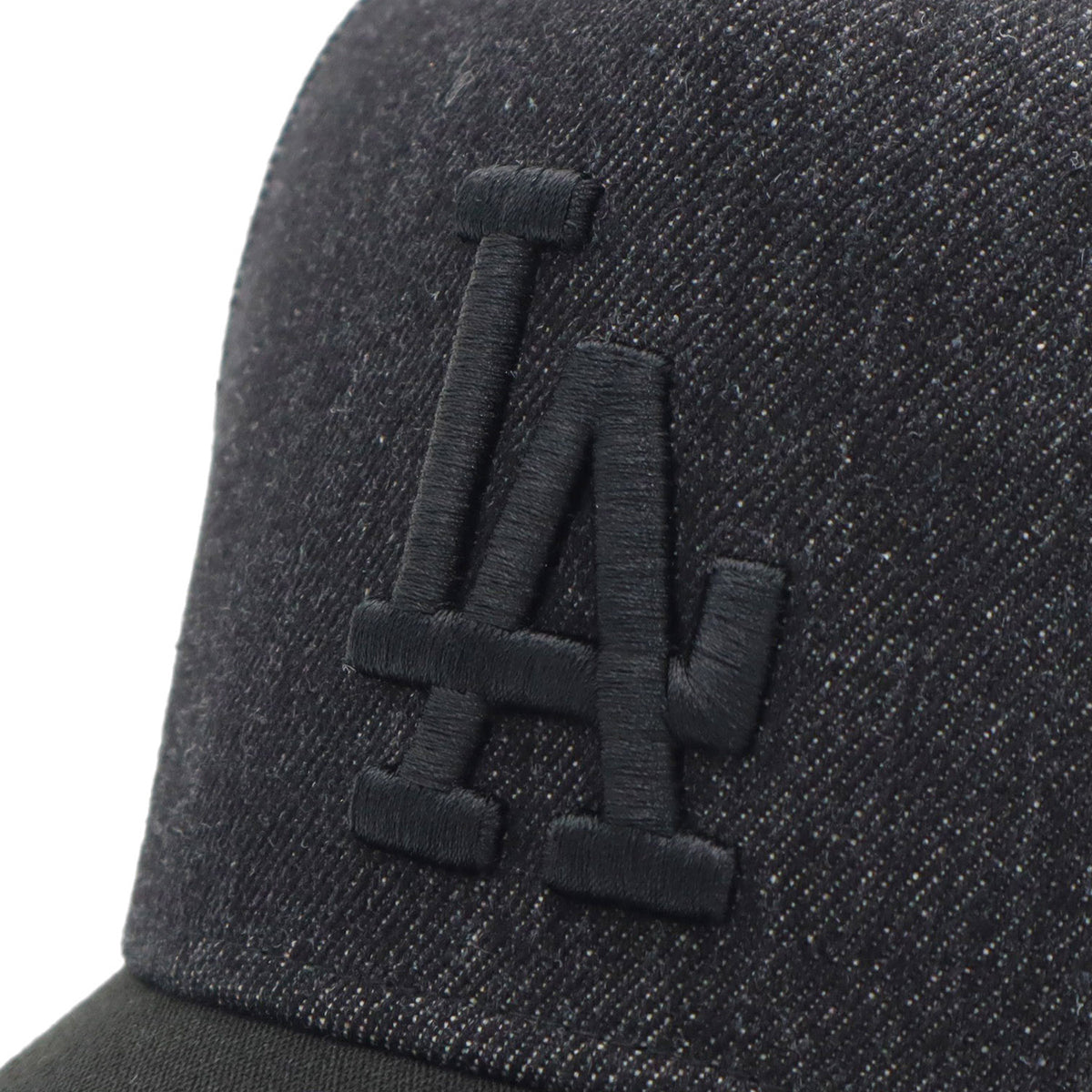 ニューエラ キャップ 9FORTY A-FRAME / CLOTH STRAP 2-TONE LAブラック