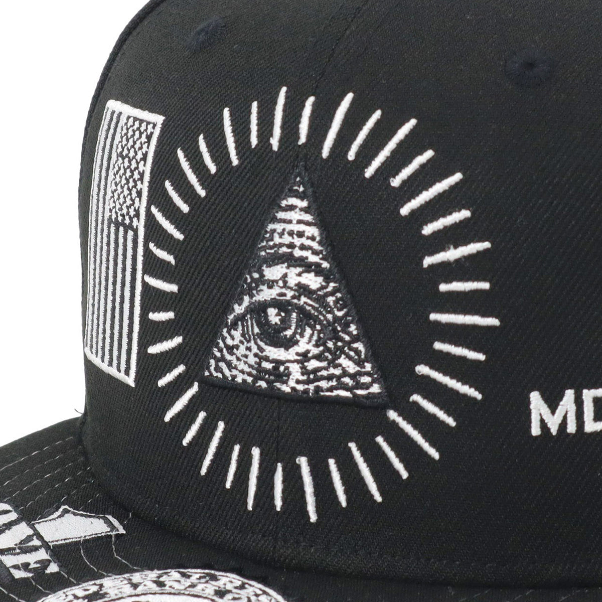 ニューエラ キャップ 59FIFTY DOLLAR ALL OVER UNDER VISOR