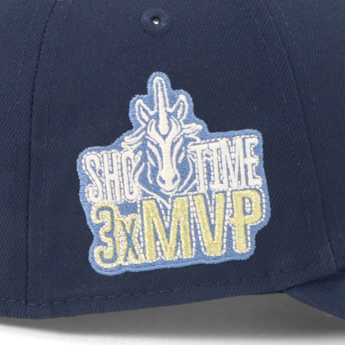 OHTANI キャップ ベージュ ネイビー LAロゴ 新品未使用 ニューエラ キャップ 9FORTY SHOHEI OHTANI MVP LAネイビー