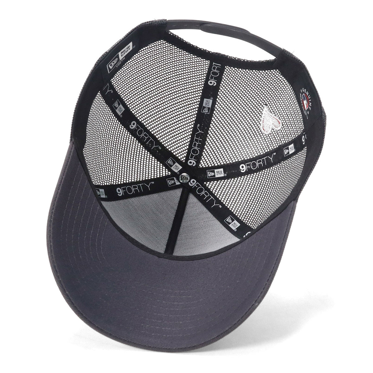 New Era LAダークグラファイトキャップ　ハート ニューエラ キャップ YOUTH 9FORTY TRUCKER HEART NYダーク