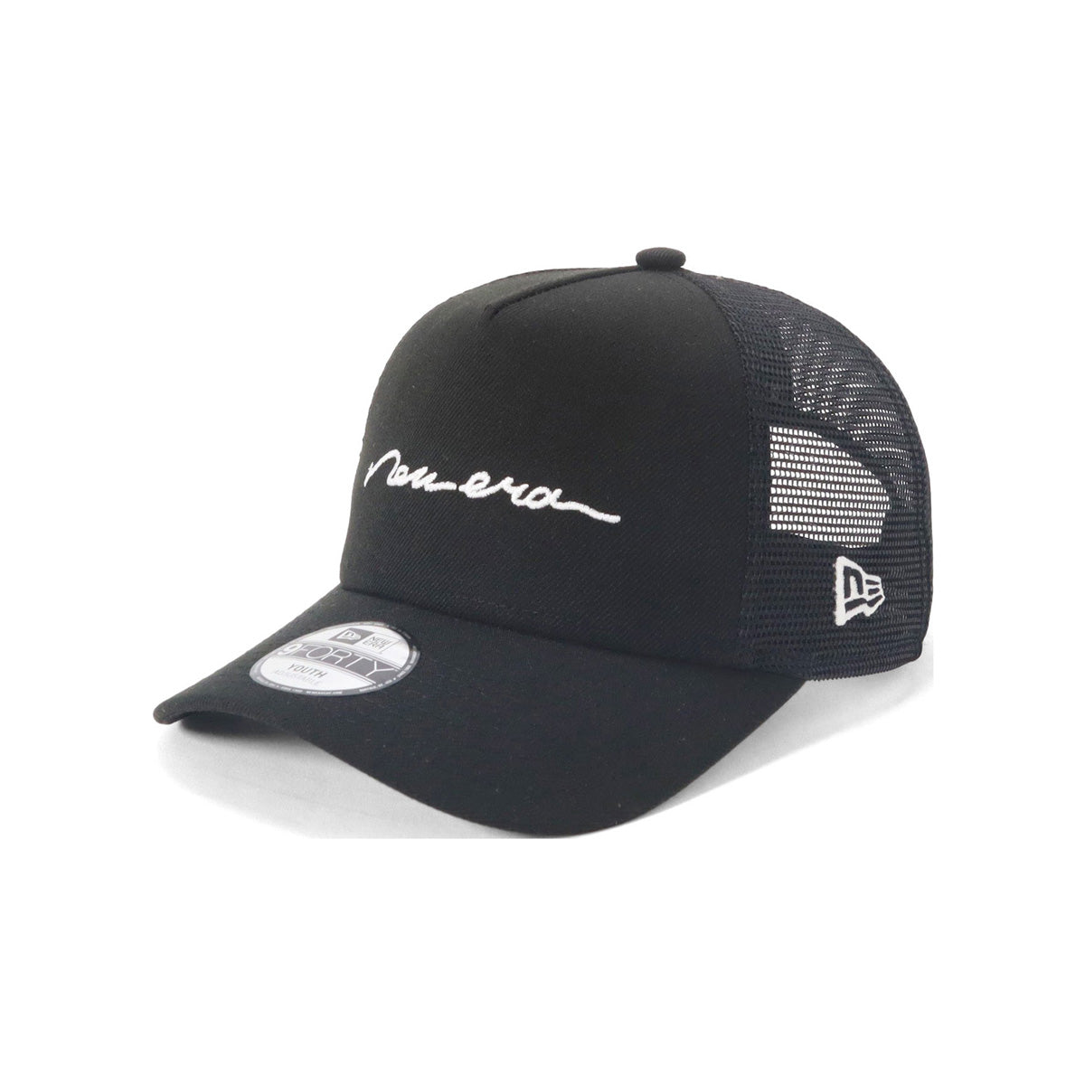 ニューエラ キャップ YOUTH 9FORTY A-FRAME TRUCKER HANDWRITTEN LOGO