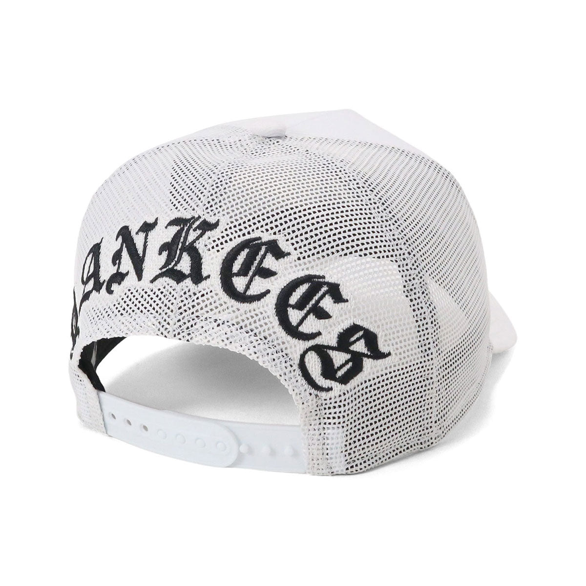 ニューエラ キャップ 9FORTY A-FRAME TRUCKER UNDER VISOR NYホワイト