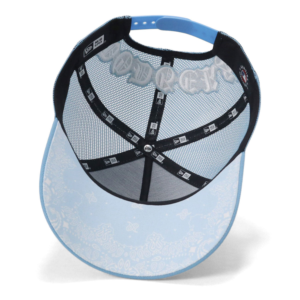 ニューエラ キャップ 9FORTY A-FRAME TRUCKER UNDER VISOR LAスカイ