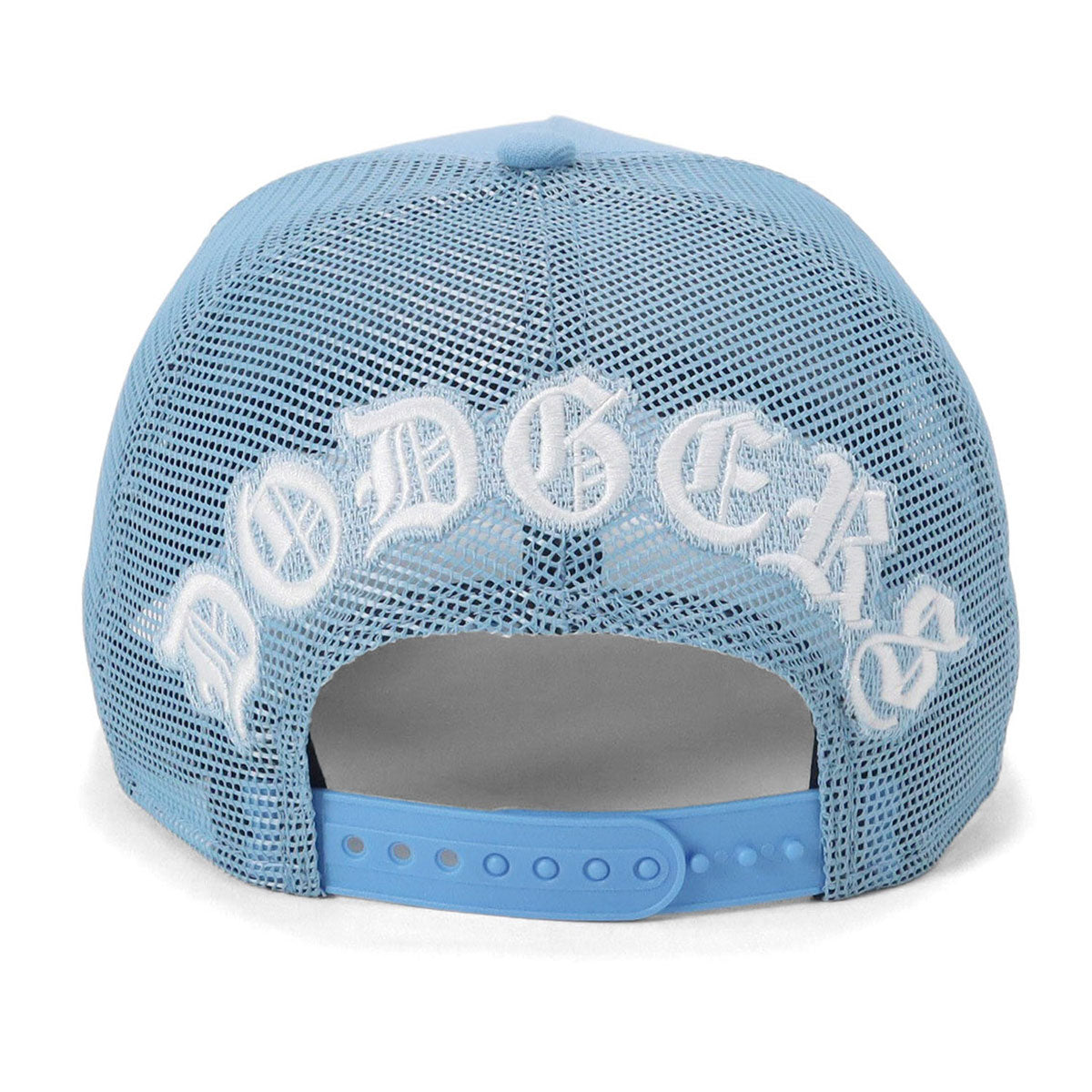ニューエラ(水色) ニューエラ キャップ 9FORTY A-FRAME TRUCKER UNDER VISOR LAスカイ