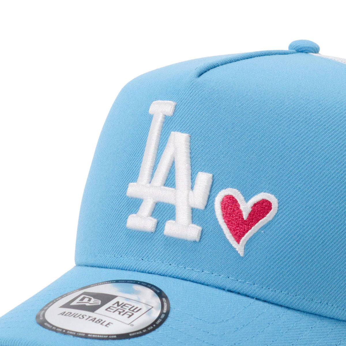 ニューエラ キャップ 9FORTY A-FRAME TRUCKER HEART LAラディアント