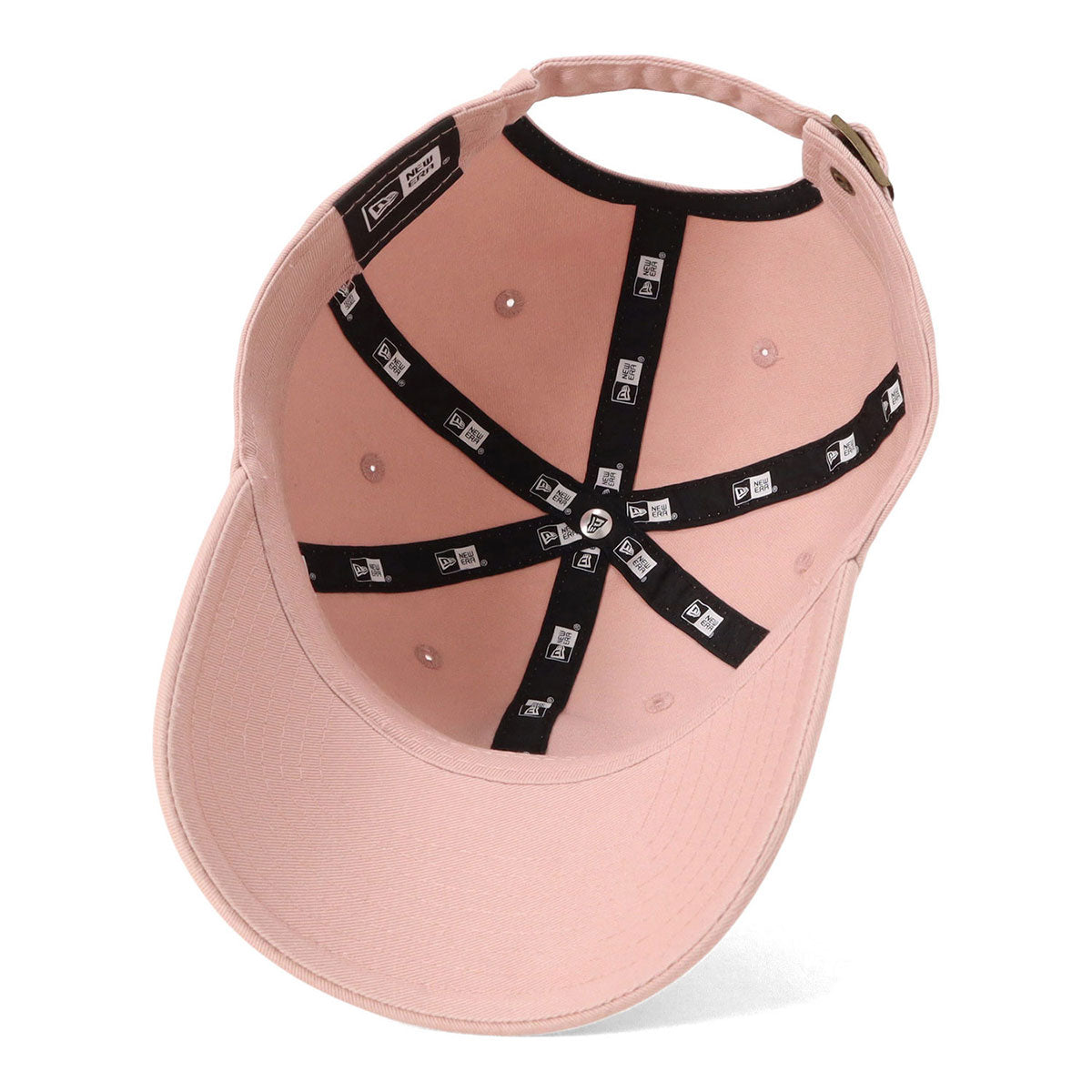 NEW ERA ピンク 刺繍ロゴ ベースボールキャップ ニューエラ キャップ CASUAL CLASSIC STRAP LOGO ダーティーローズ