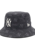 ニューエラ BUCKET-01 MLB JACQUARD NYブラック
