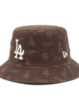 ニューエラ BUCKET-01 MLB JACQUARD LAブラウン