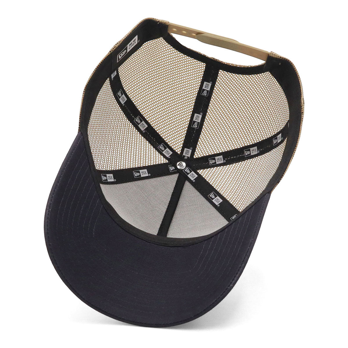 ニューエラ キャップ 9FORTY A-FRAME TRUCKER CLASSIC SCRIPT カーキ