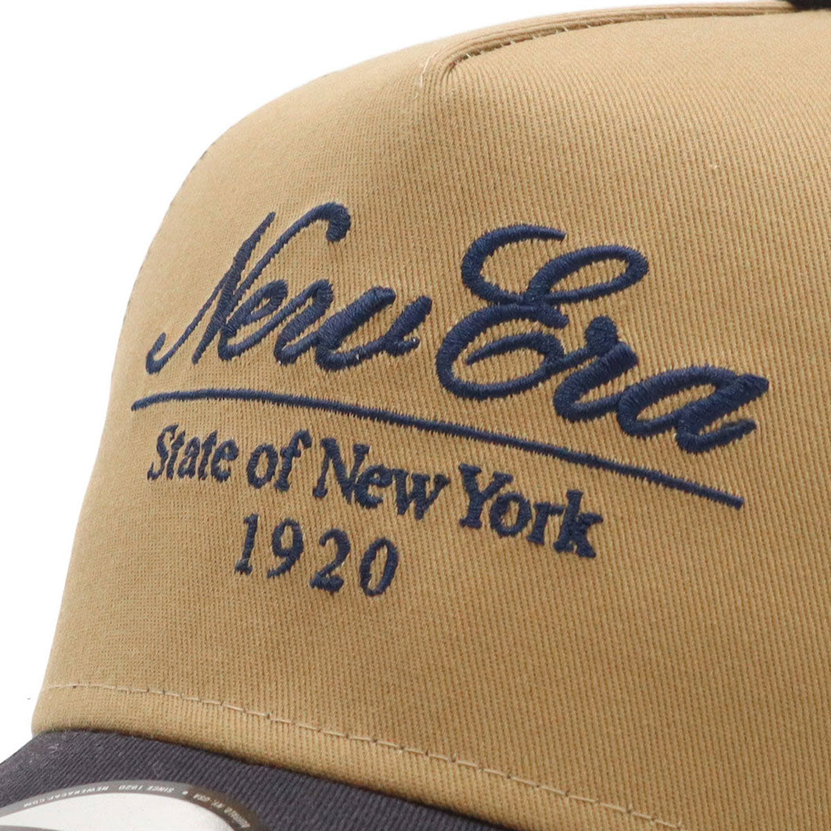 ニューエラ キャップ 9FORTY A-FRAME TRUCKER CLASSIC SCRIPT カーキ