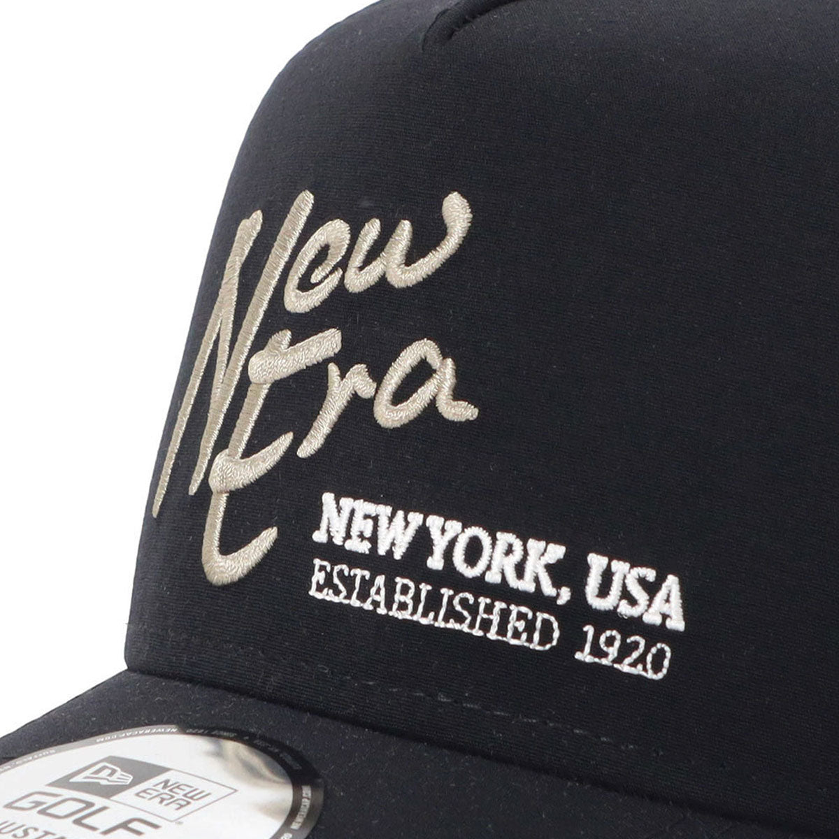 ニューエラ キャップ 9FORTY A-FRAME TRUCKER NYLON TUSSAH ブラック