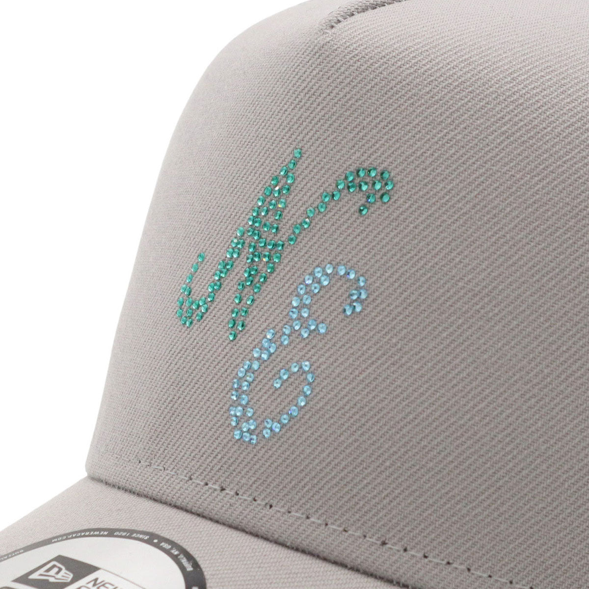 ニューエラ キャップ 9FORTY A-FRAME TRUCKER RHINESTONE グレー – ONSPOTZ