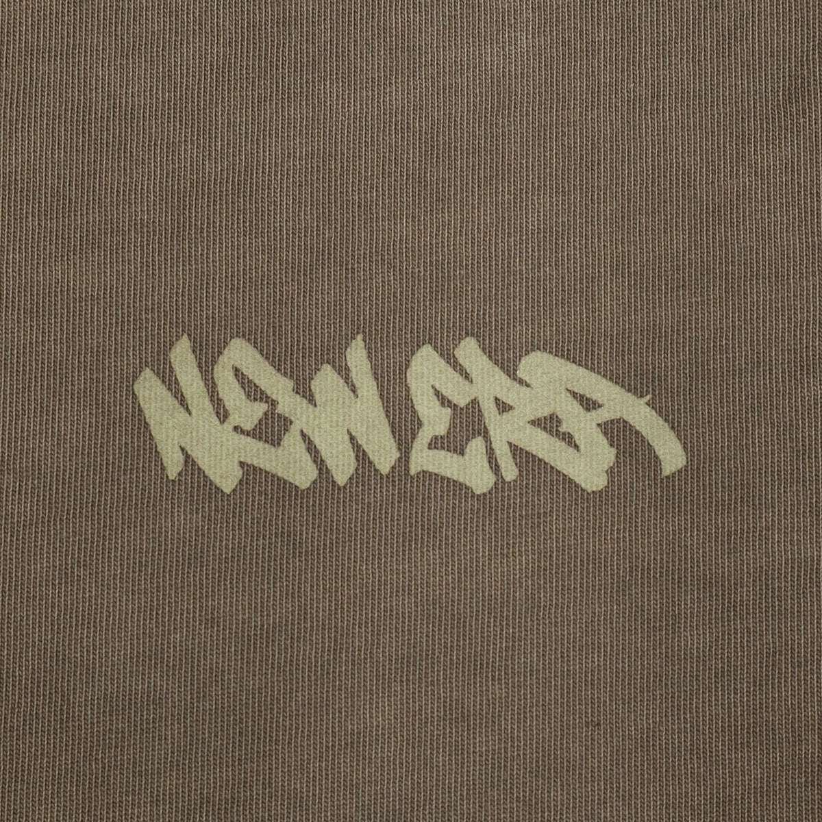 ニューエラ キャップ S/S GARMENT DYE COTTON TEE TAGGING ブラウン