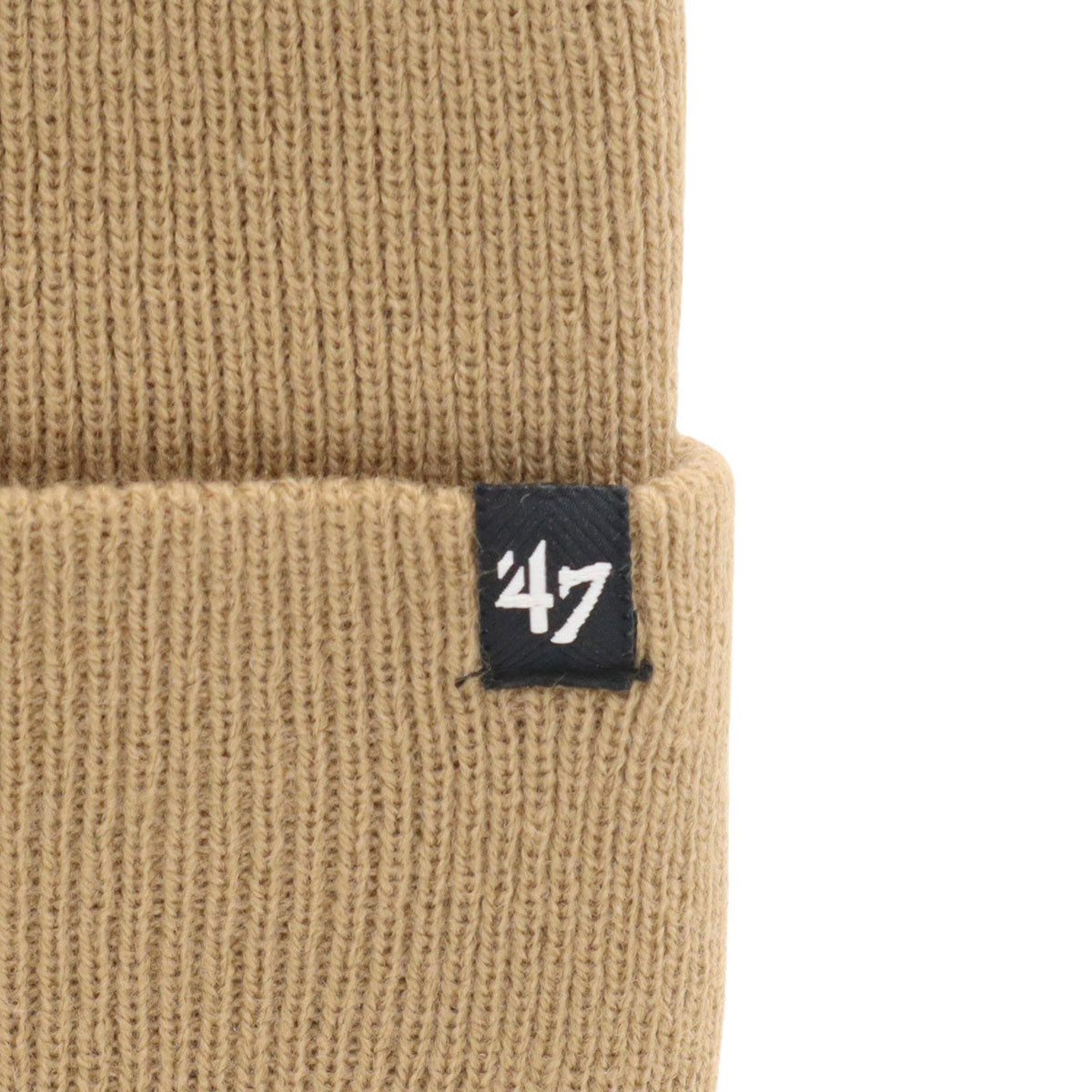 フォーティーセブンブランド キャップ 47 CUFF KNIT NYカーキ