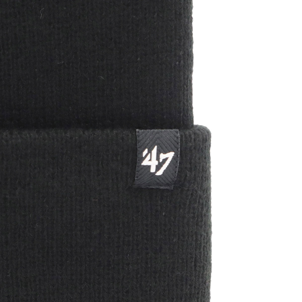 フォーティーセブンブランド キャップ 47 CUFF KNIT NYブラック