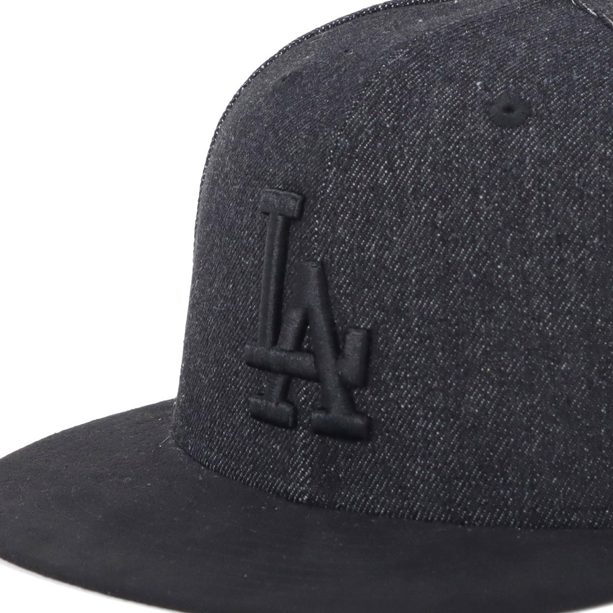 ニューエラ キャップ 59FIFTY DENIM 2-TONE LAブラックデニム/ブラック