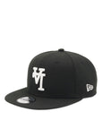 ニューエラ YOUTH 9FIFTY MLB UPSIDE DOWN UNDER VISOR LAブラック