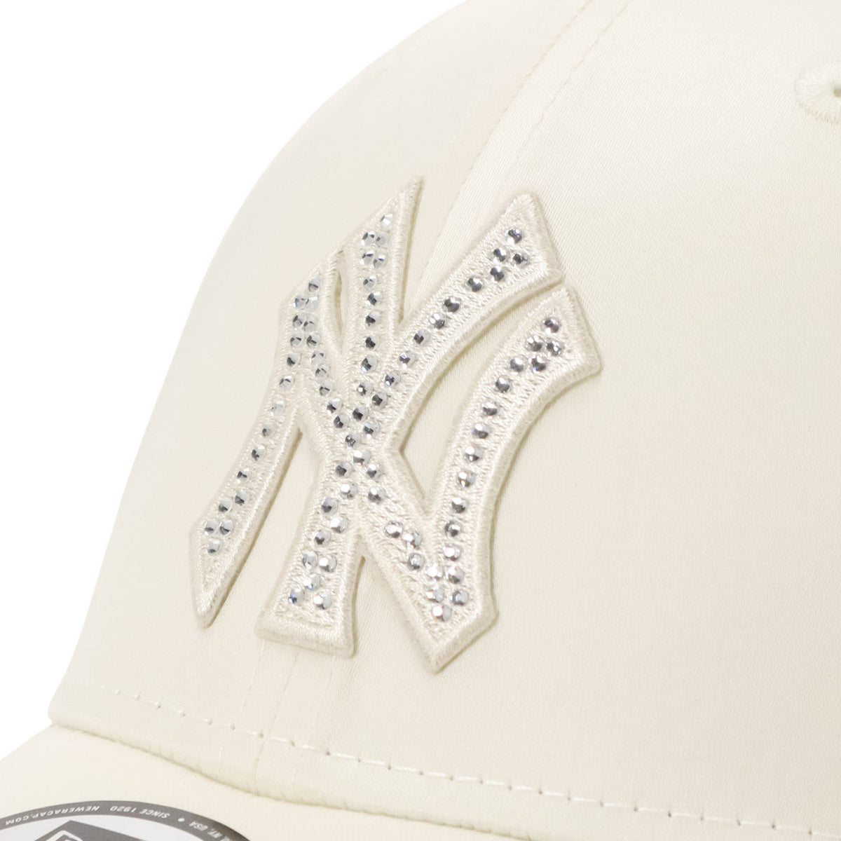 ニューエラ キャップ 9FORTY / CLOTH STRAP WHITE DAY MLB RHINESTONE