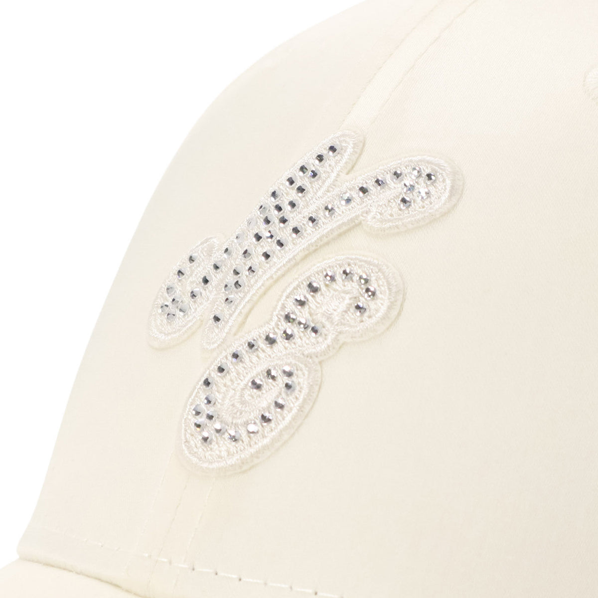 ニューエラ キャップ 9FORTY / CLOTH STRAP WHITE DAY RHINESTONE