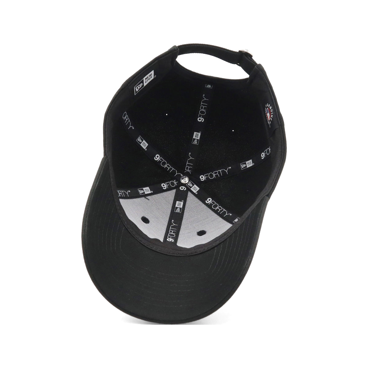ニューエラ キャップ 9FORTY / CLOTH STRAP MLB RHINESTONE NYブラック