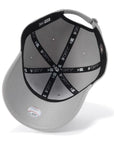 ニューエラ 9FORTY / CLOTH STRAP MLB RHINESTONE LAグレー