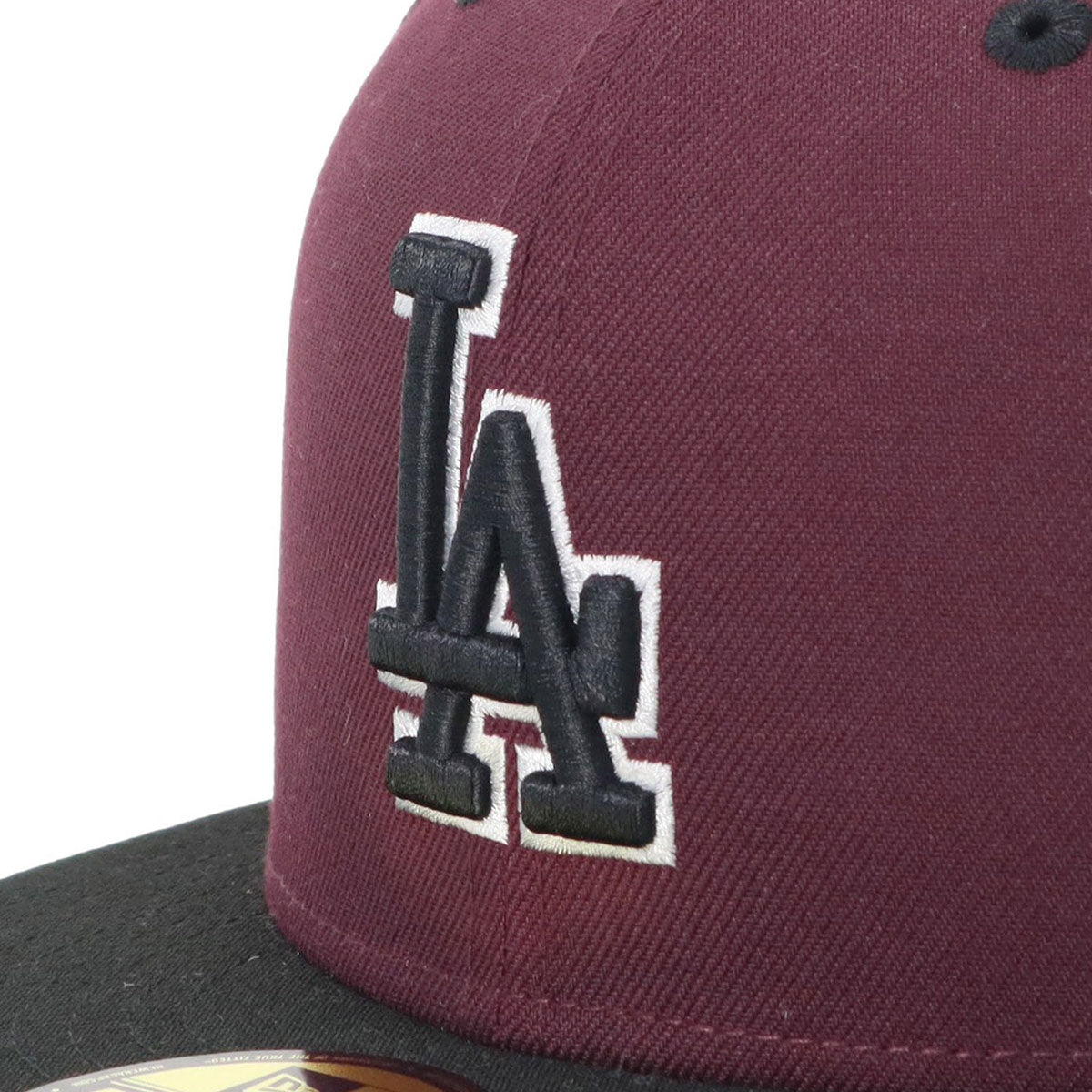 ニューエラ キャップ 59FIFTY SIDE PATCH 2-TONE UNDER VISOR LA