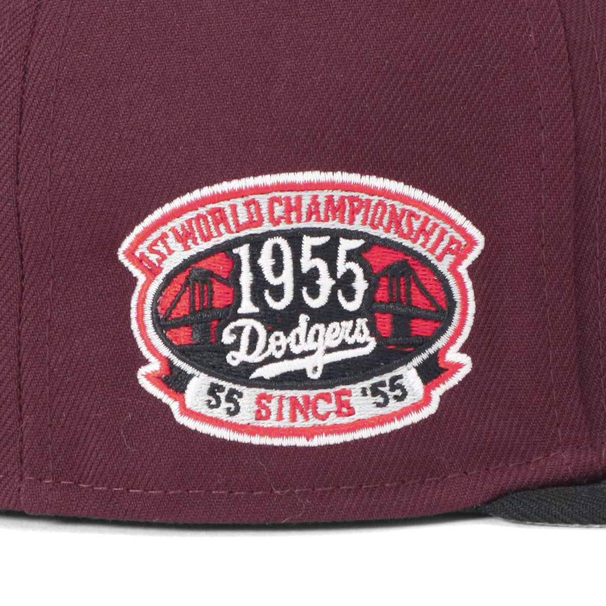 ニューエラ キャップ 59FIFTY SIDE PATCH 2-TONE UNDER VISOR LA