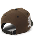 ニューエラ 9FORTY A-FRAME / CLOTH STRAP SIDE PATCH 2-TONE UNDER VISOR CHCウォルナット/ブラック