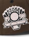 ニューエラ 9FORTY A-FRAME / CLOTH STRAP SIDE PATCH 2-TONE UNDER VISOR CHCウォルナット/ブラック