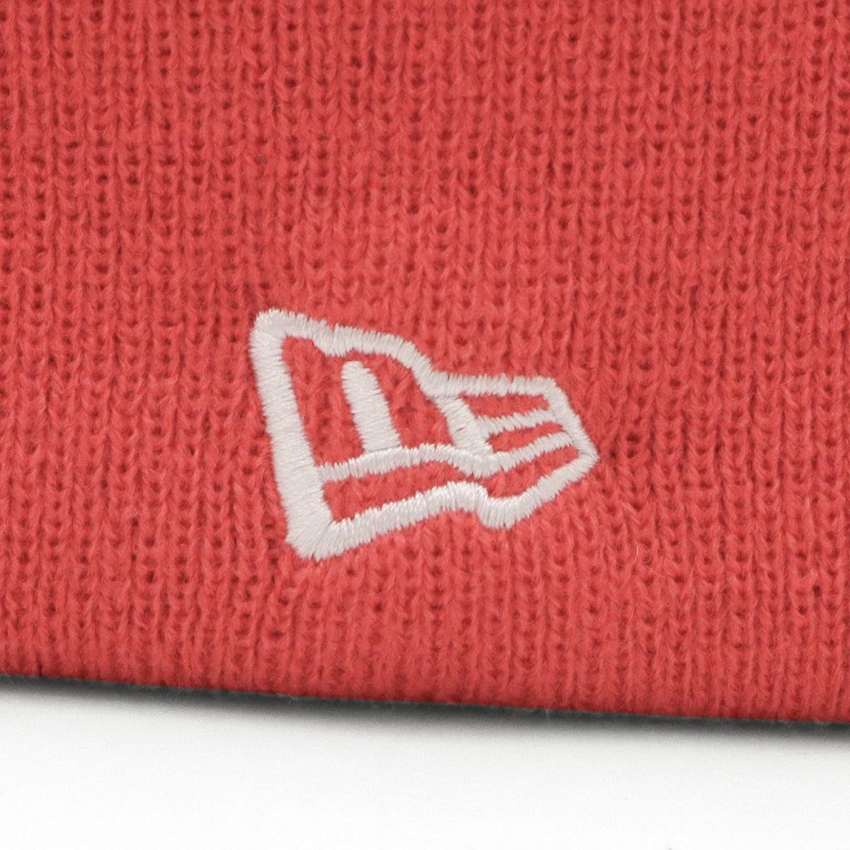 ニューエラ BASIC CUFF KNIT ブライトローズ