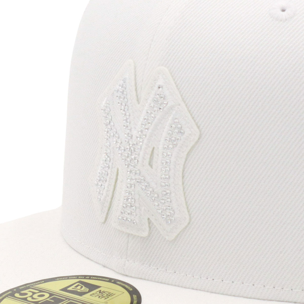ニューエラ キャップ 59FIFTY RHINESTONE NYホワイト – ONSPOTZ