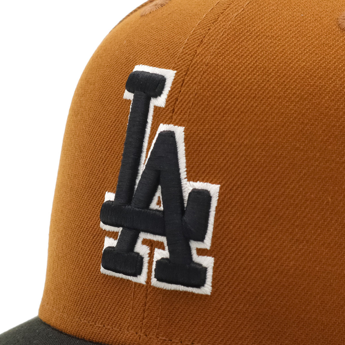 ニューエラ キャップ PRE-CURVED 59FIFTY 2-TONE LAブラウン/ブラック