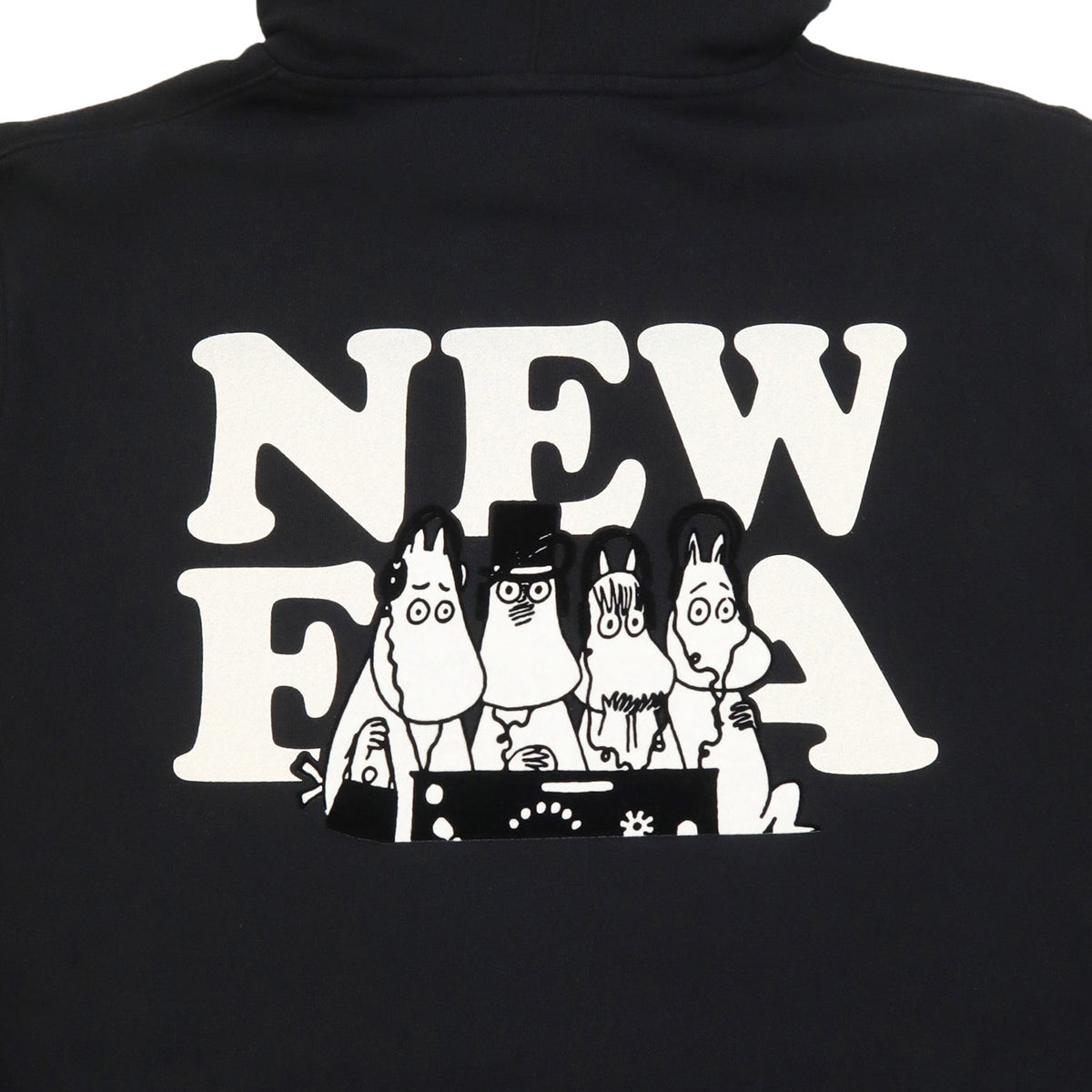ニューエラ SWEAT PULLOVER HOODIE MOOMIN ブラック