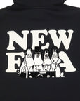 ニューエラ SWEAT PULLOVER HOODIE MOOMIN ブラック