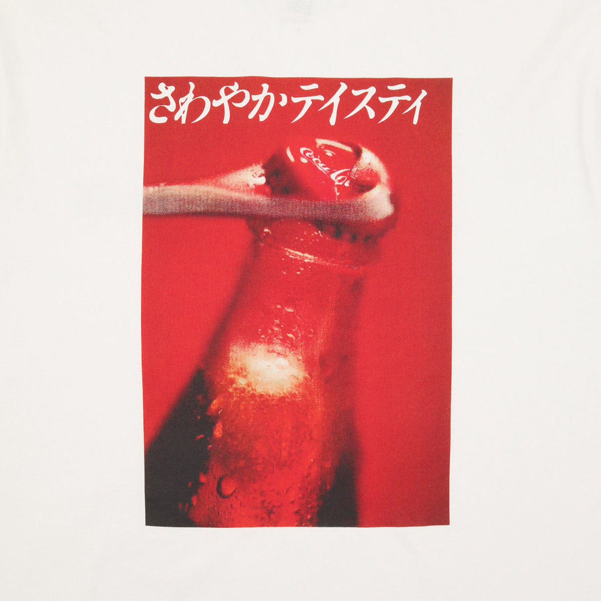 ニューエラ L/S WASHED COTTON TEE COCA-COLA オフホワイト