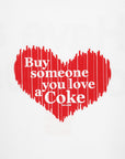 ニューエラ S/S COTTON TEE COCA-COLA DESIGNED BY KOSUKE KAWAMURA ホワイト