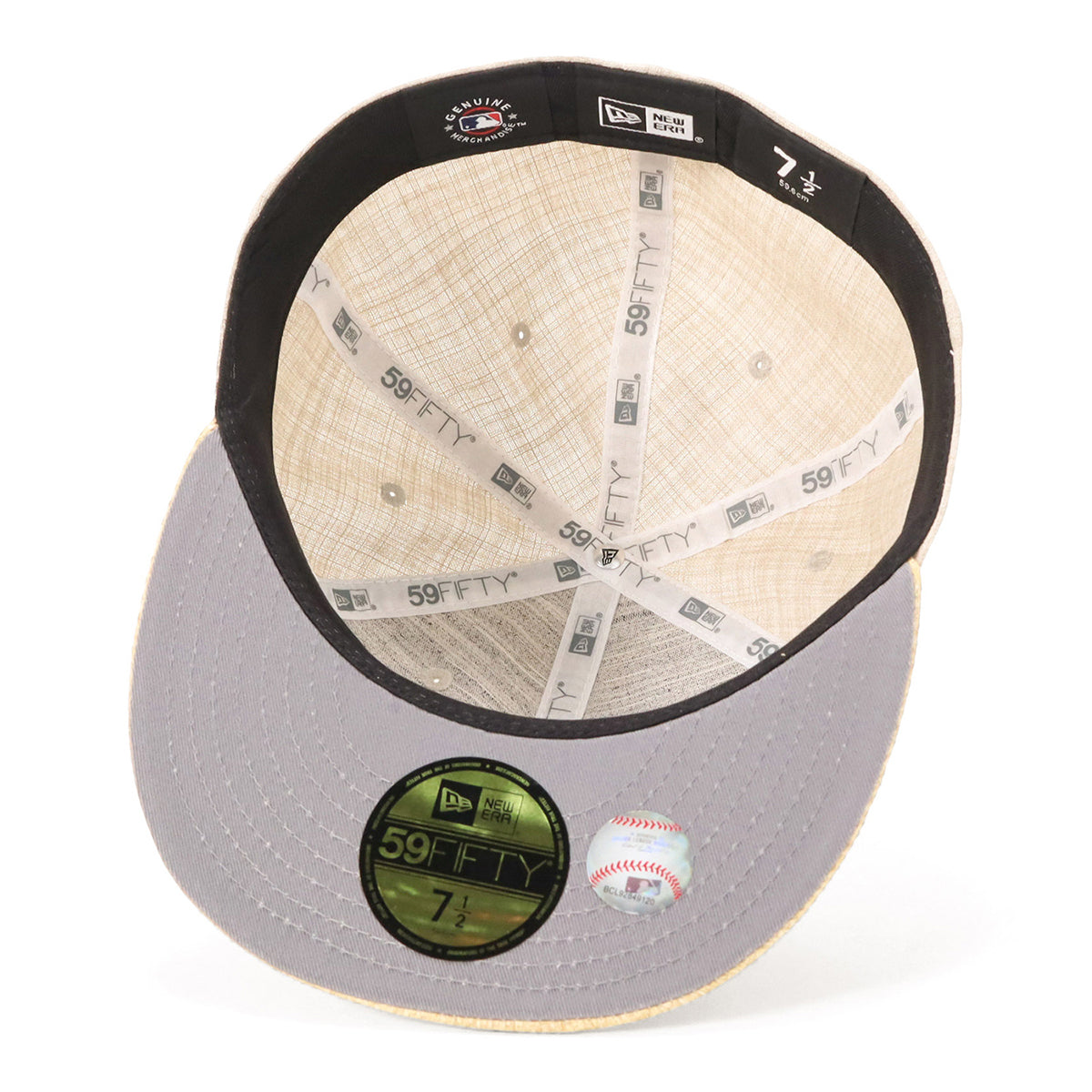 ニューエラ キャップ 59FIFTY SB PAPER VISOR NYMライトベージュ – ONSPOTZ