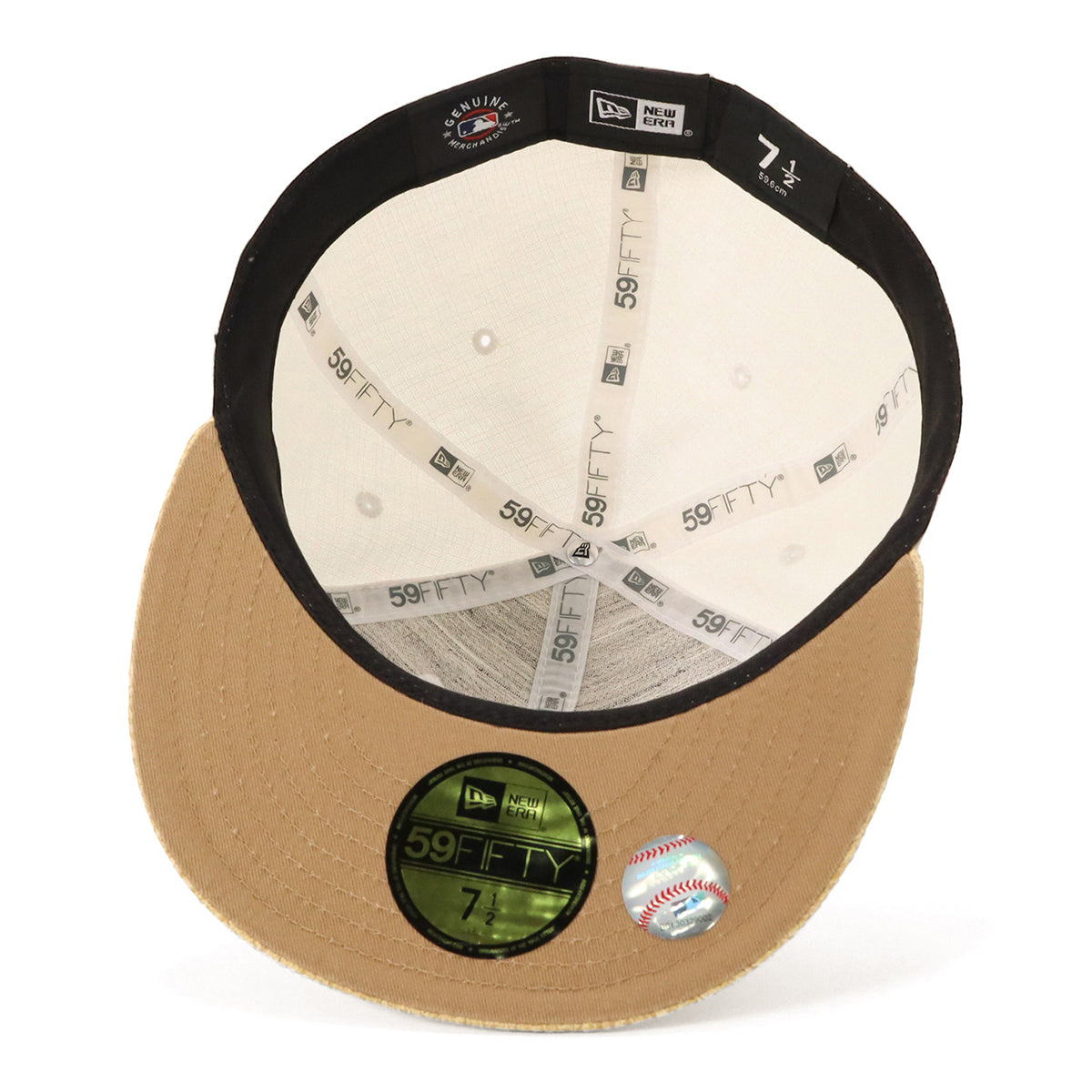 ニューエラ キャップ 59FIFTY SB PAPER VISOR LAオフホワイト – ONSPOTZ