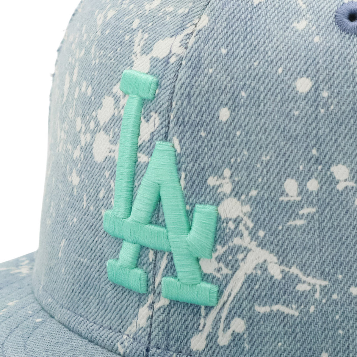 ニューエラ キャップ 59FIFTY SPLASH PAINT DENIM LA・Wデニム/ブルーT