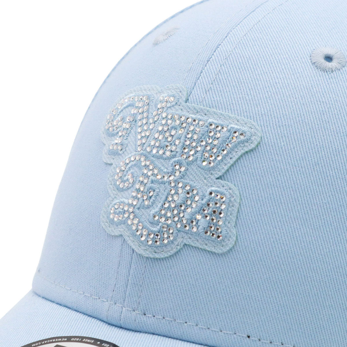 ニューエラ キャップ 9FORTY / CLOTH STRAP RHINESTONE グレイシャル