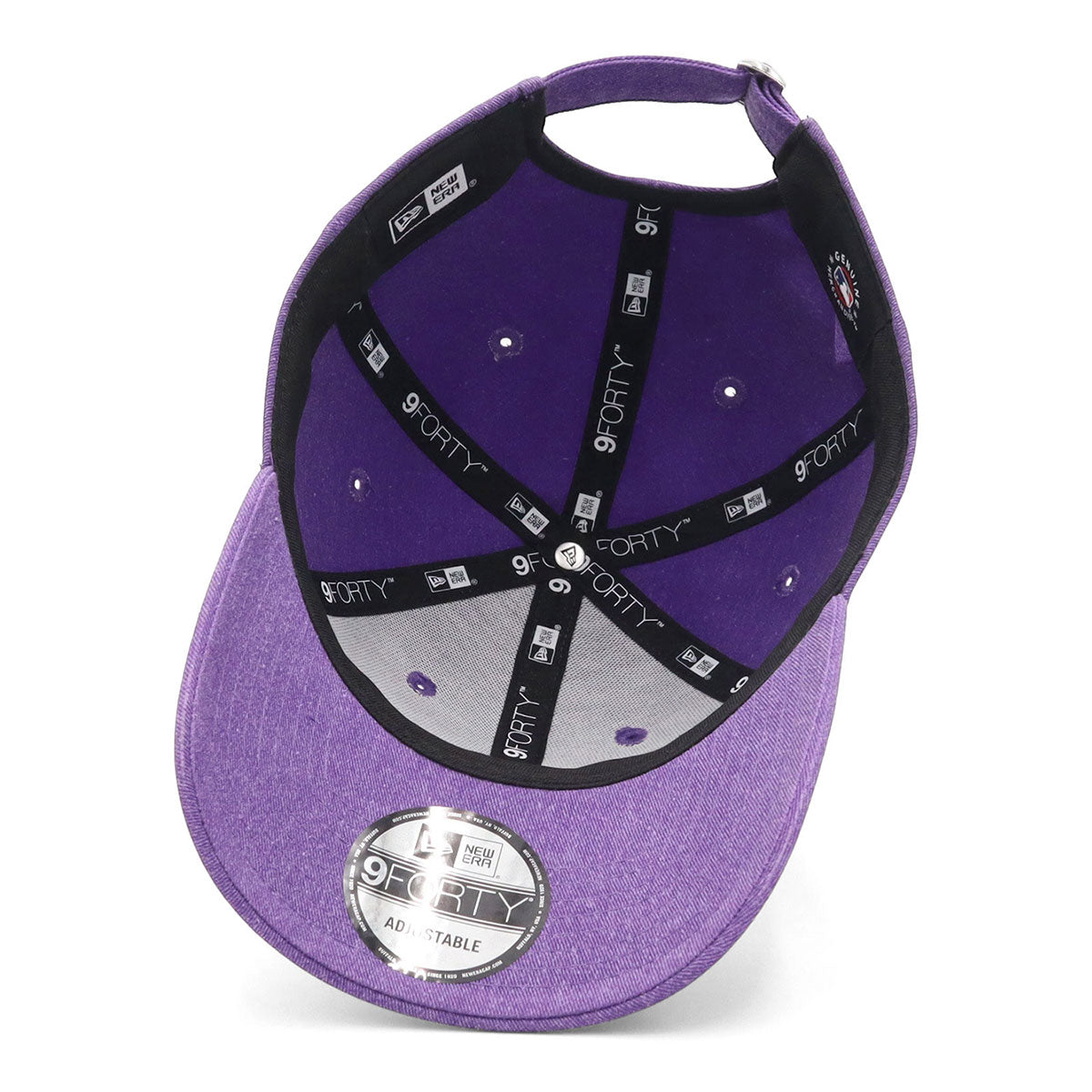 ニューエラ キャップ 9FORTY / CLOTH STRAP MLB RHINESTONE ACID WASH