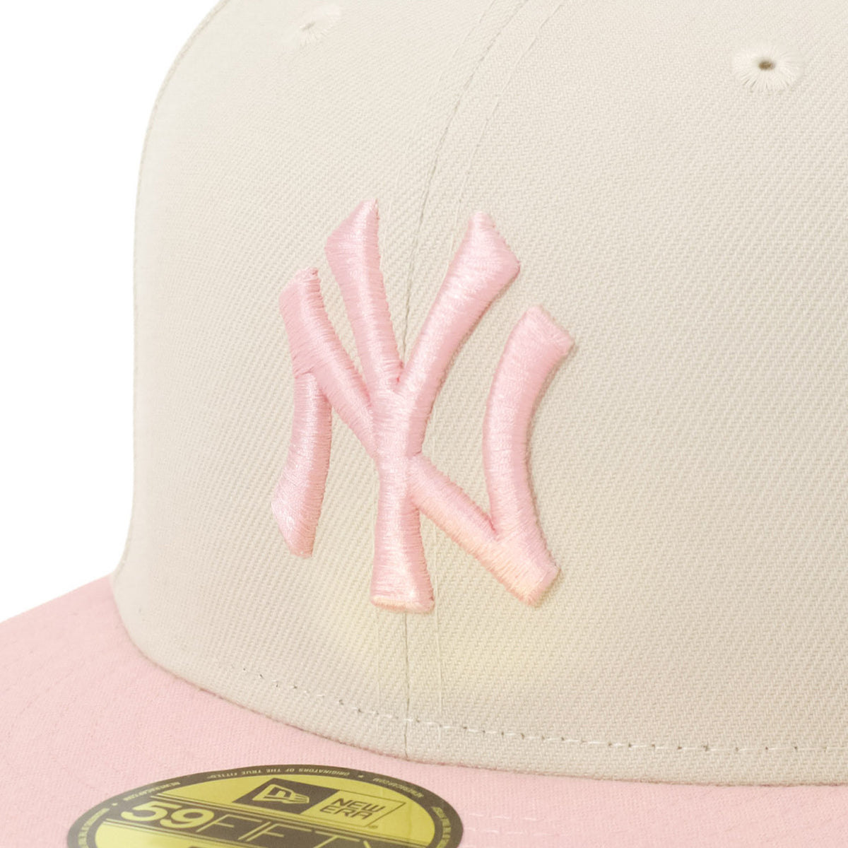 ニューエラ キャップ 59FIFTY 2-TONE NYストーン/ピンクルージュ – ONSPOTZ