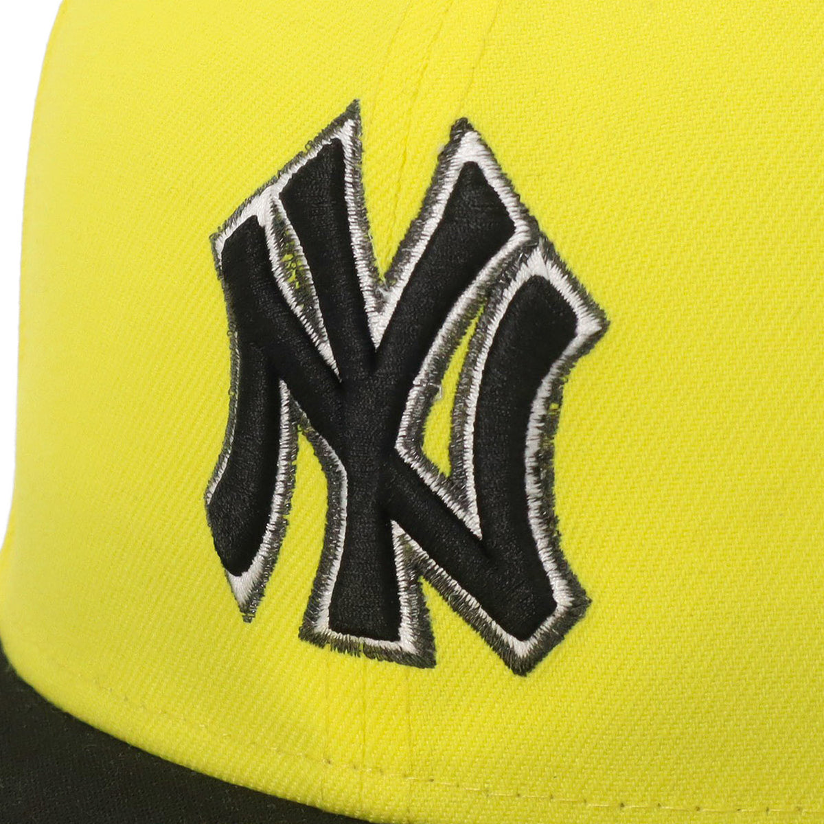 ニューエラ キャップ 59FIFTY SIDE PATCH 2-TONE SNEAKERS NYイエロー