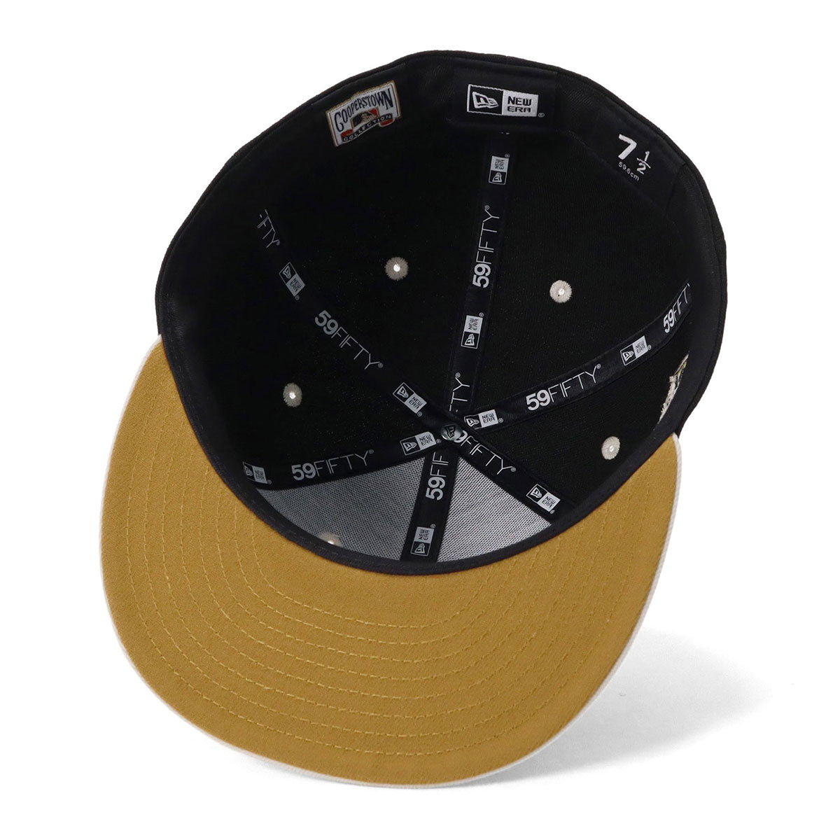 ニューエラ キャップ 59FIFTY SIDE PATCH 2-TONE UNDER VISOR LA
